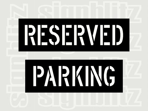 Reserved-Parking-Stencil