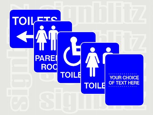 Toilet & Restroom Signs
