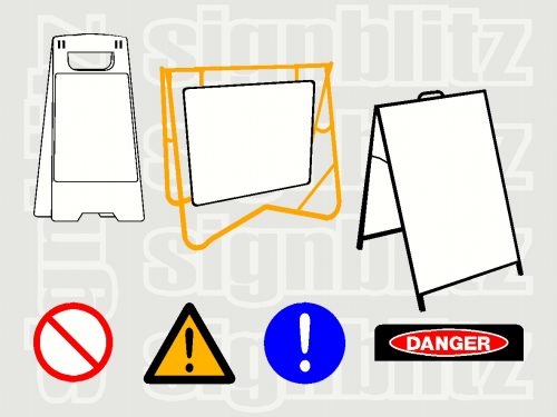 Custom Freestanding Safety Signs