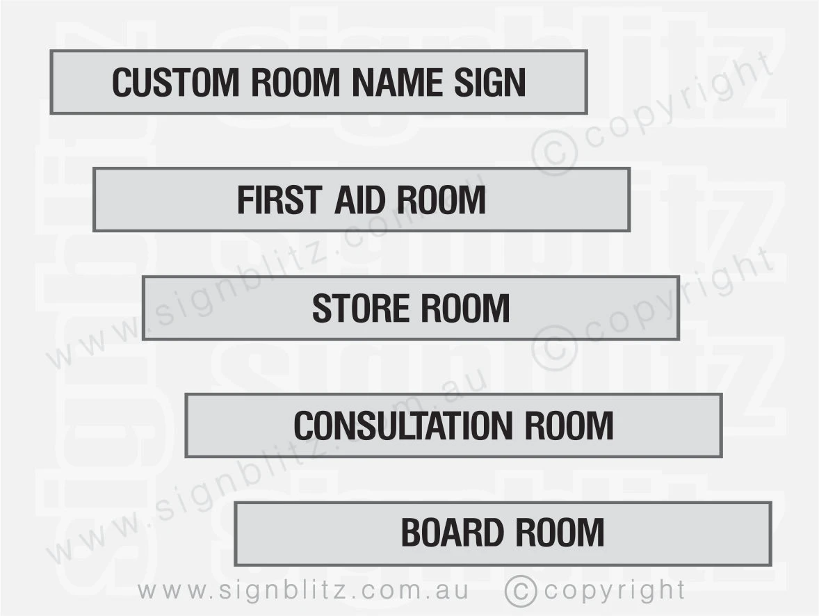 Door Name Signs
