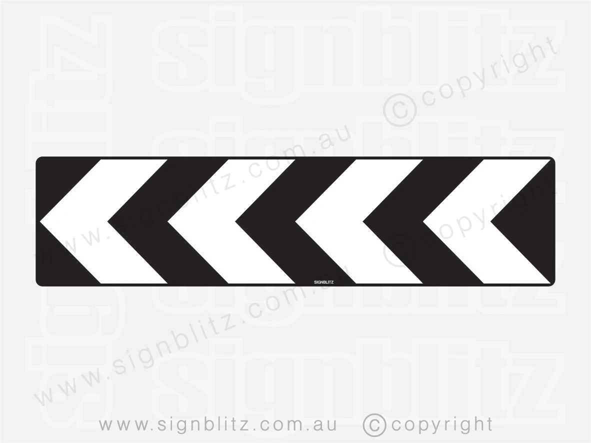 D4-1-1 Unidirectional Hazard Marker Sightboard Sign