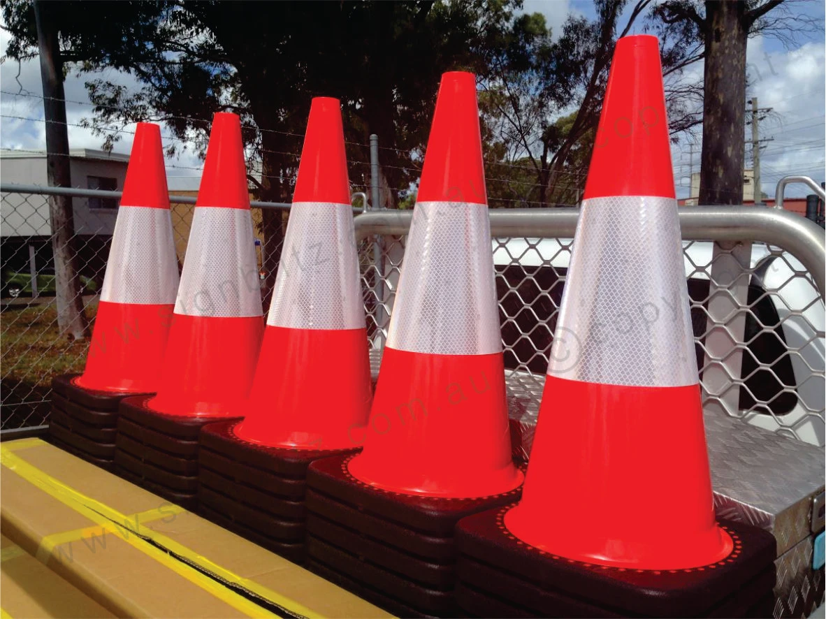 Witches Hat Traffic Cones 700mm