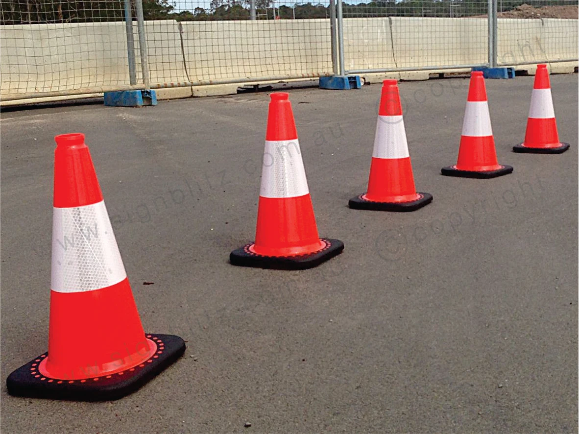 Witches Hat Traffic Cones 700mm