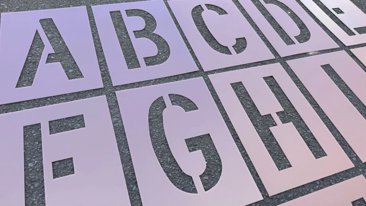 Line Marking Stencils